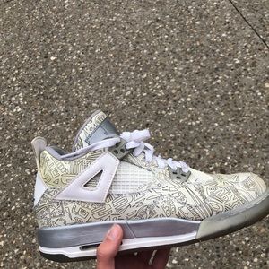 Jordan 4 lasers OG